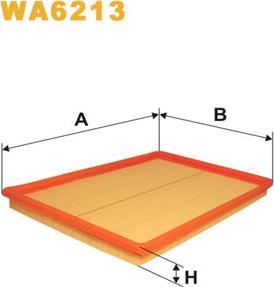 WIX Filters WA6213 - Ilmansuodatin inparts.fi