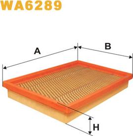 WIX Filters WA6289 - Ilmansuodatin inparts.fi