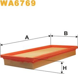 WIX Filters WA6769 - Ilmansuodatin inparts.fi