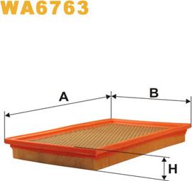 WIX Filters WA6763 - Ilmansuodatin inparts.fi