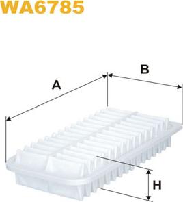 WIX Filters WA6785 - Ilmansuodatin inparts.fi