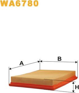 WIX Filters WA6780 - Ilmansuodatin inparts.fi