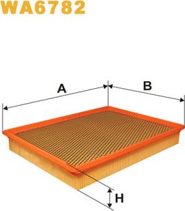 WIX Filters WA6782 - Ilmansuodatin inparts.fi