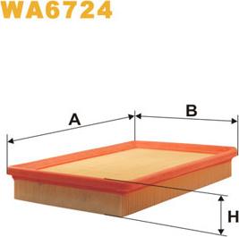 WIX Filters WA6724 - Ilmansuodatin inparts.fi