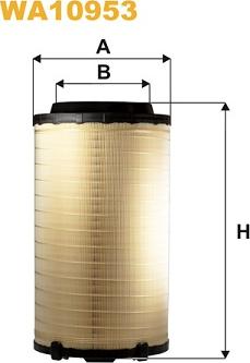 WIX Filters WA10953 - Ilmansuodatin inparts.fi