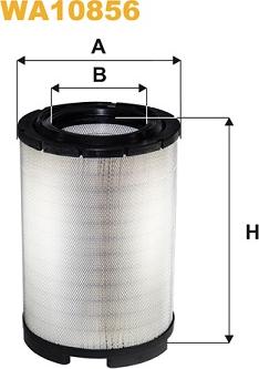 WIX Filters WA10856 - Ilmansuodatin inparts.fi