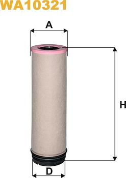 WIX Filters WA10321 - Toisioilmasuodatin inparts.fi