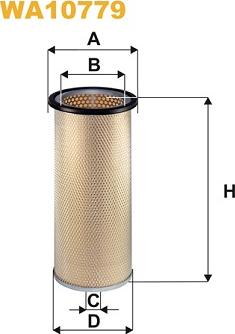 WIX Filters WA10779 - Toisioilmasuodatin inparts.fi