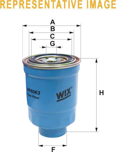 WIX Filters WF10216 - Polttoainesuodatin inparts.fi