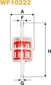 WIX Filters WF10222 - Polttoainesuodatin inparts.fi