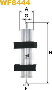 WIX Filters WF8444 - Polttoainesuodatin inparts.fi