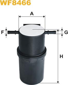 WIX Filters WF8466 - Polttoainesuodatin inparts.fi