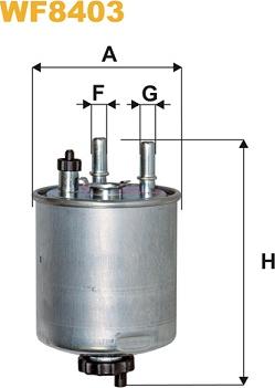 WIX Filters WF8403 - Polttoainesuodatin inparts.fi