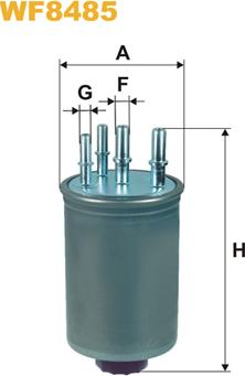 WIX Filters WF8485 - Polttoainesuodatin inparts.fi