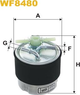 WIX Filters WF8480 - Polttoainesuodatin inparts.fi