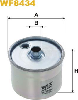 WIX Filters WF8434 - Polttoainesuodatin inparts.fi