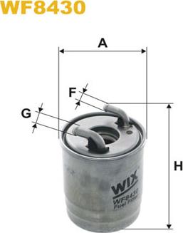 WIX Filters WF8430 - Polttoainesuodatin inparts.fi