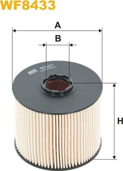 WIX Filters WF8433 - Polttoainesuodatin inparts.fi
