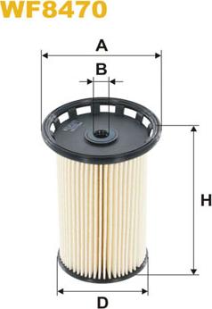 WIX Filters WF8470 - Polttoainesuodatin inparts.fi