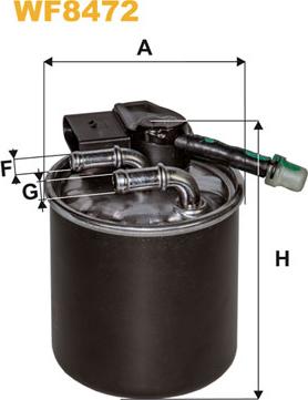 WIX Filters WF8472 - Polttoainesuodatin inparts.fi