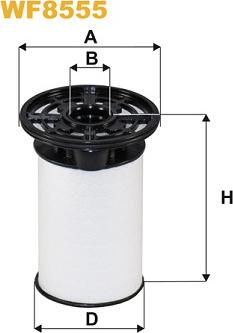 WIX Filters WF8555 - Polttoainesuodatin inparts.fi