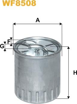 WIX Filters WF8508 - Polttoainesuodatin inparts.fi