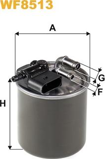 WIX Filters WF8513 - Polttoainesuodatin inparts.fi