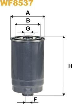 WIX Filters WF8537 - Polttoainesuodatin inparts.fi