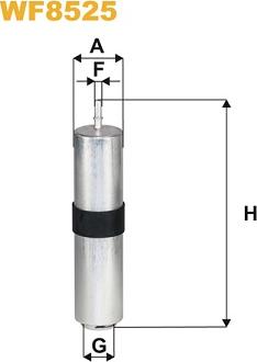 WIX Filters WF8525 - Polttoainesuodatin inparts.fi