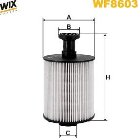 WIX Filters WF8603 - Polttoainesuodatin inparts.fi