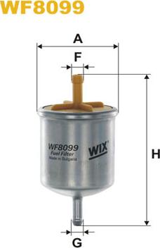 WIX Filters WF8099 - Polttoainesuodatin inparts.fi