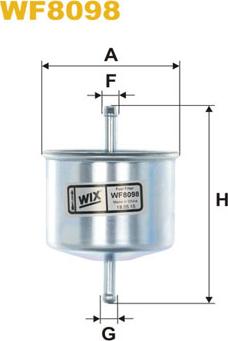 WIX Filters WF8098 - Polttoainesuodatin inparts.fi