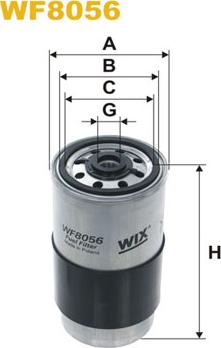 WIX Filters WF8056 - Polttoainesuodatin inparts.fi