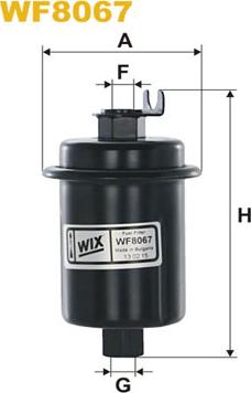 WIX Filters WF8067 - Polttoainesuodatin inparts.fi