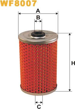 WIX Filters WF8007 - Polttoainesuodatin inparts.fi