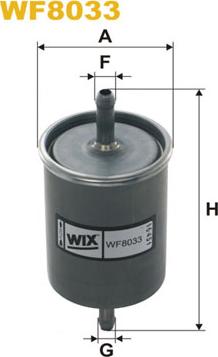 WIX Filters WF8033 - Polttoainesuodatin inparts.fi