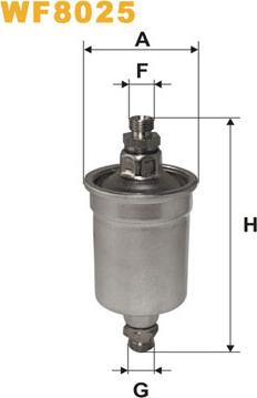 WIX Filters WF8025 - Polttoainesuodatin inparts.fi