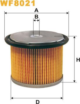 WIX Filters WF8021 - Polttoainesuodatin inparts.fi