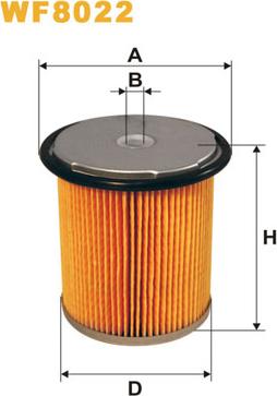 WIX Filters WF8022 - Polttoainesuodatin inparts.fi