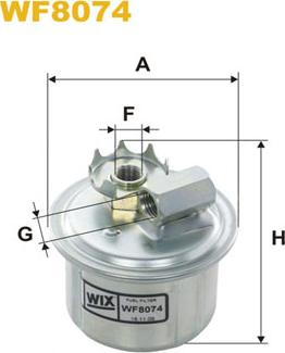 WIX Filters WF8074 - Polttoainesuodatin inparts.fi