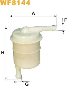 WIX Filters WF8144 - Polttoainesuodatin inparts.fi