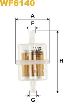 WIX Filters WF8140 - Polttoainesuodatin inparts.fi