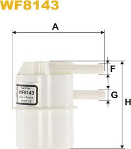 WIX Filters WF8143 - Polttoainesuodatin inparts.fi