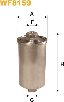 WIX Filters WF8159 - Polttoainesuodatin inparts.fi