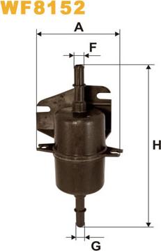 WIX Filters WF8152 - Polttoainesuodatin inparts.fi