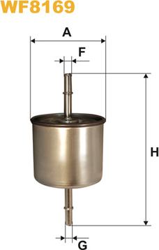 WIX Filters WF8169 - Polttoainesuodatin inparts.fi