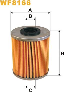 WIX Filters WF8166 - Polttoainesuodatin inparts.fi