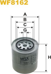 WIX Filters WF8162 - Polttoainesuodatin inparts.fi