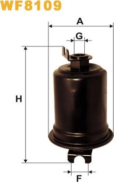 WIX Filters WF8109 - Polttoainesuodatin inparts.fi