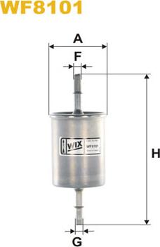 WIX Filters WF8101 - Polttoainesuodatin inparts.fi